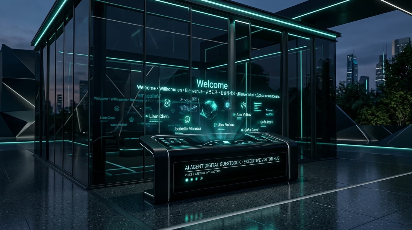 The Agentic Guestbook: Designing Proactive Discovery and Multilingual Etiquette for Autonomous AI Delegates