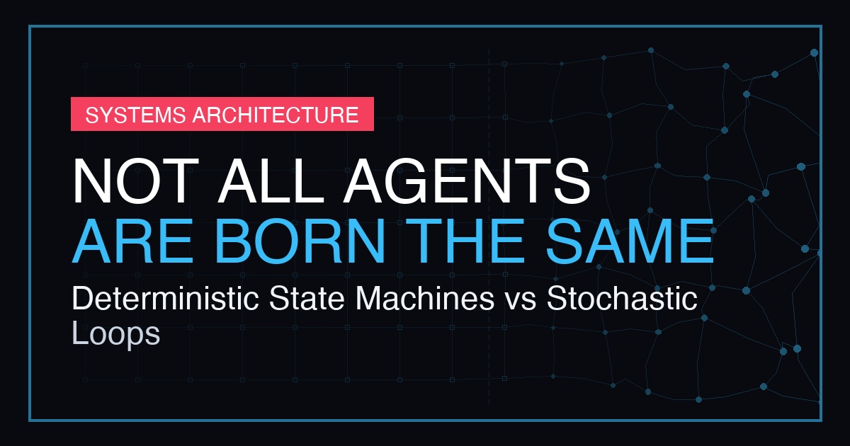 Not All Agentic Processes Are Born the Same
